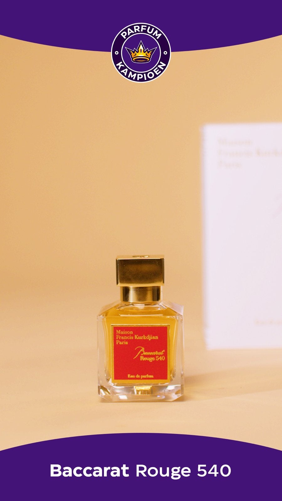 Maison Francis Kurkdjian Baccarat Rouge 540 Eau de Parfum, Verzenden, Zo goed als nieuw