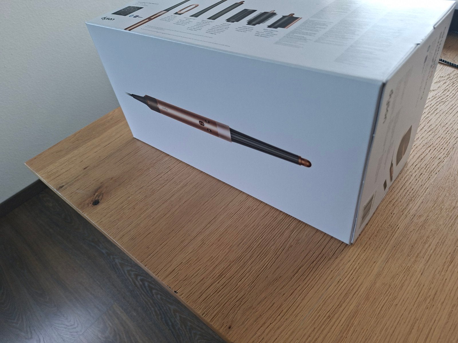 Dyson AirWrap I.D. Straight+Wavy Limited edition  Amber Silk, Ophalen, Nieuw, Föhn of Haardroger