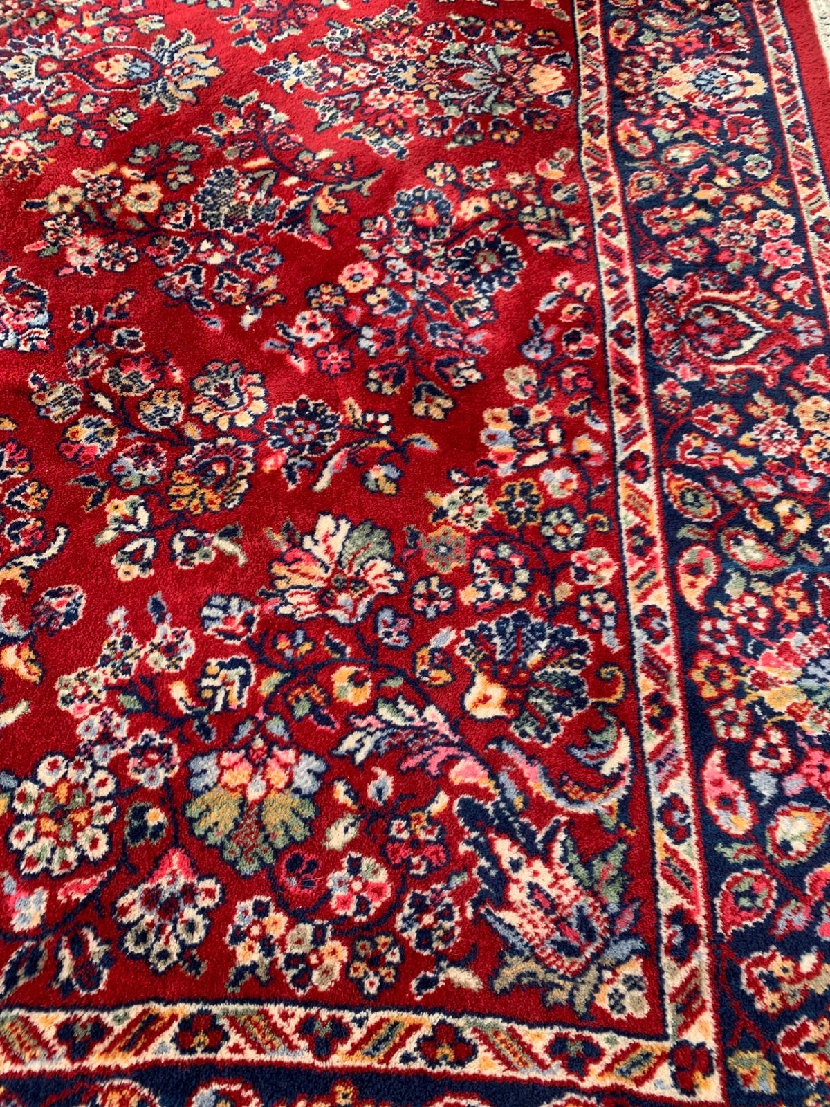 Schitterend Groot Kleurrijk Vintage Vloerkleed. 330x240 cm., Ophalen, Zo goed als nieuw, Rechthoekig, 200 cm of meer