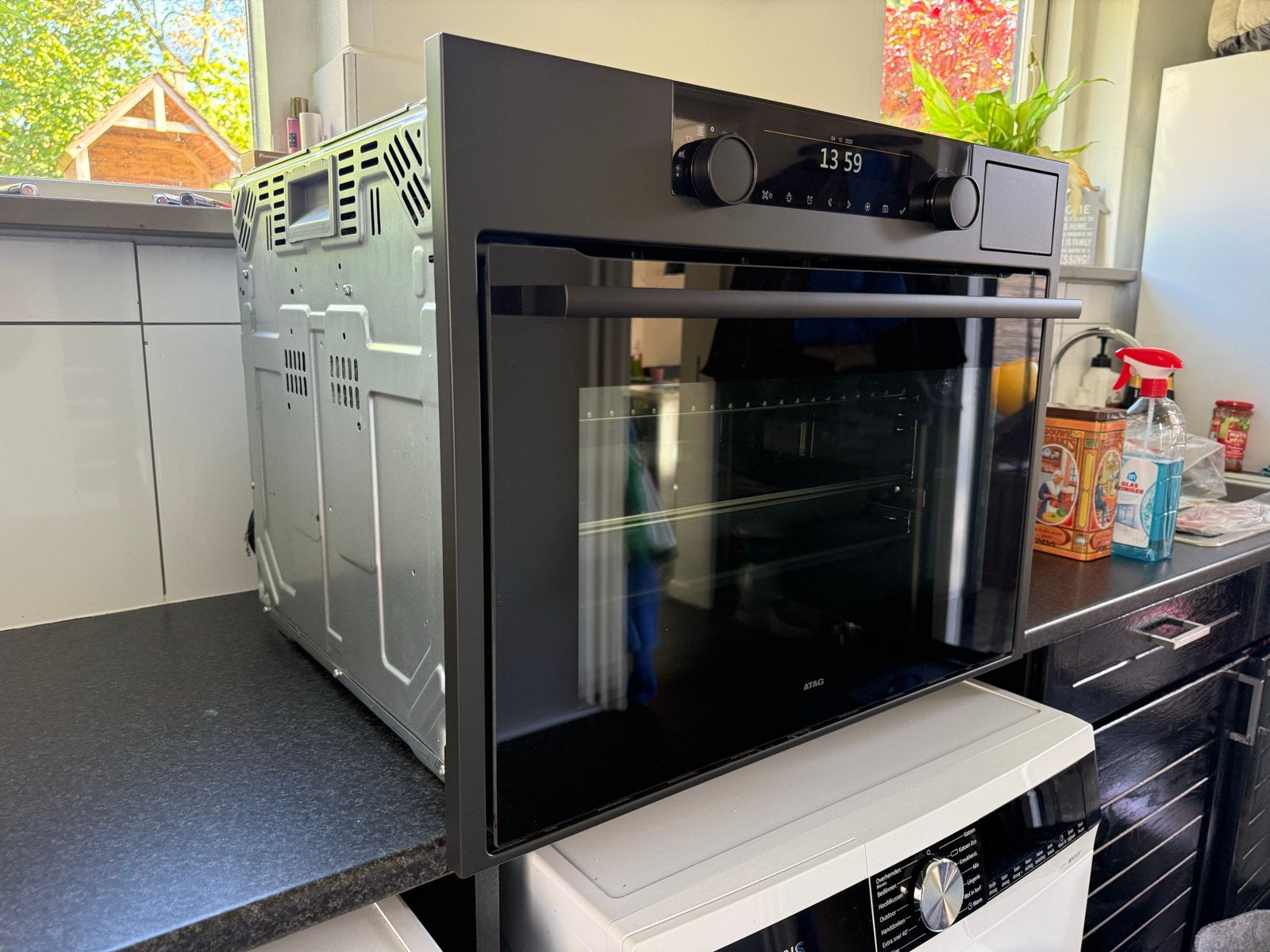 ATAG CS499D Combi-stoomoven, Witgoed en Apparatuur, Ophalen, 45 tot 50 cm, Hete lucht, 60 cm of meer