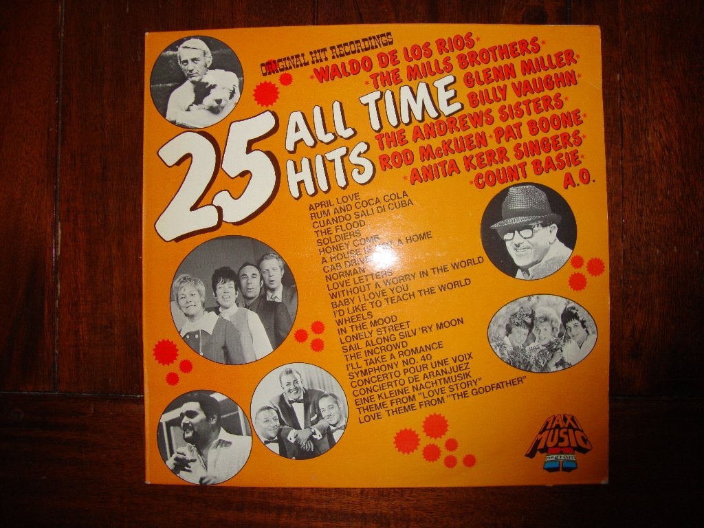 LP 25 all time hits / Various artists, Gebruikt, Ophalen of Verzenden, Pop, 12 inch