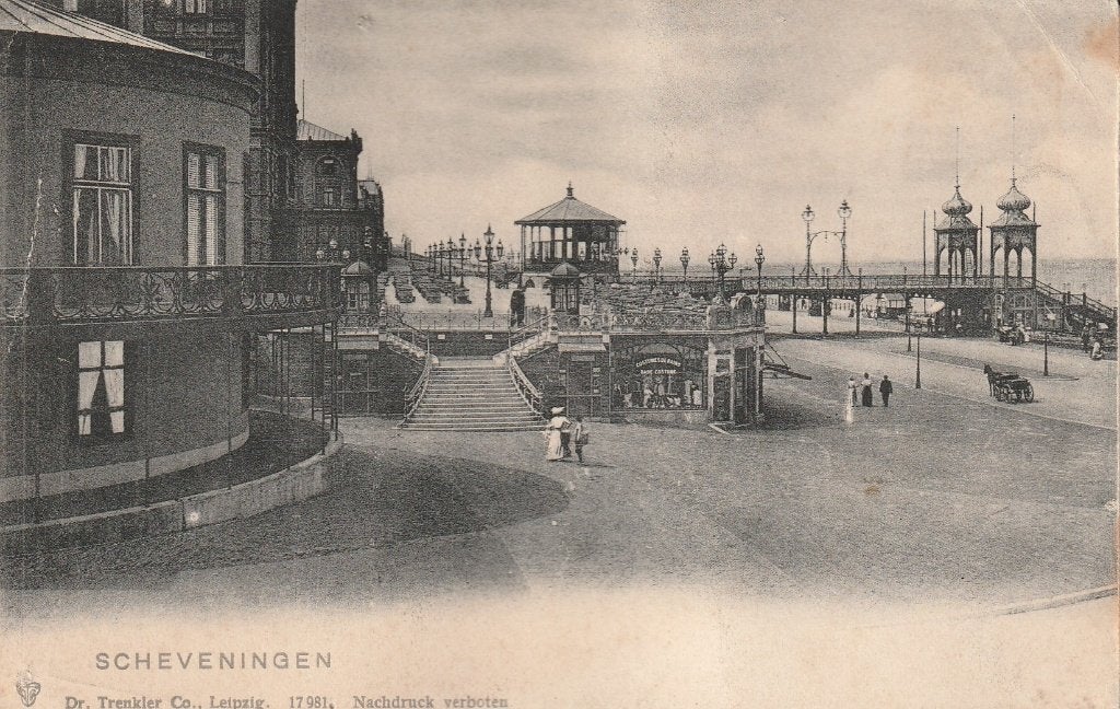 Scheveningen, Ophalen of Verzenden, Voor 1920, Gelopen, Zuid-Holland