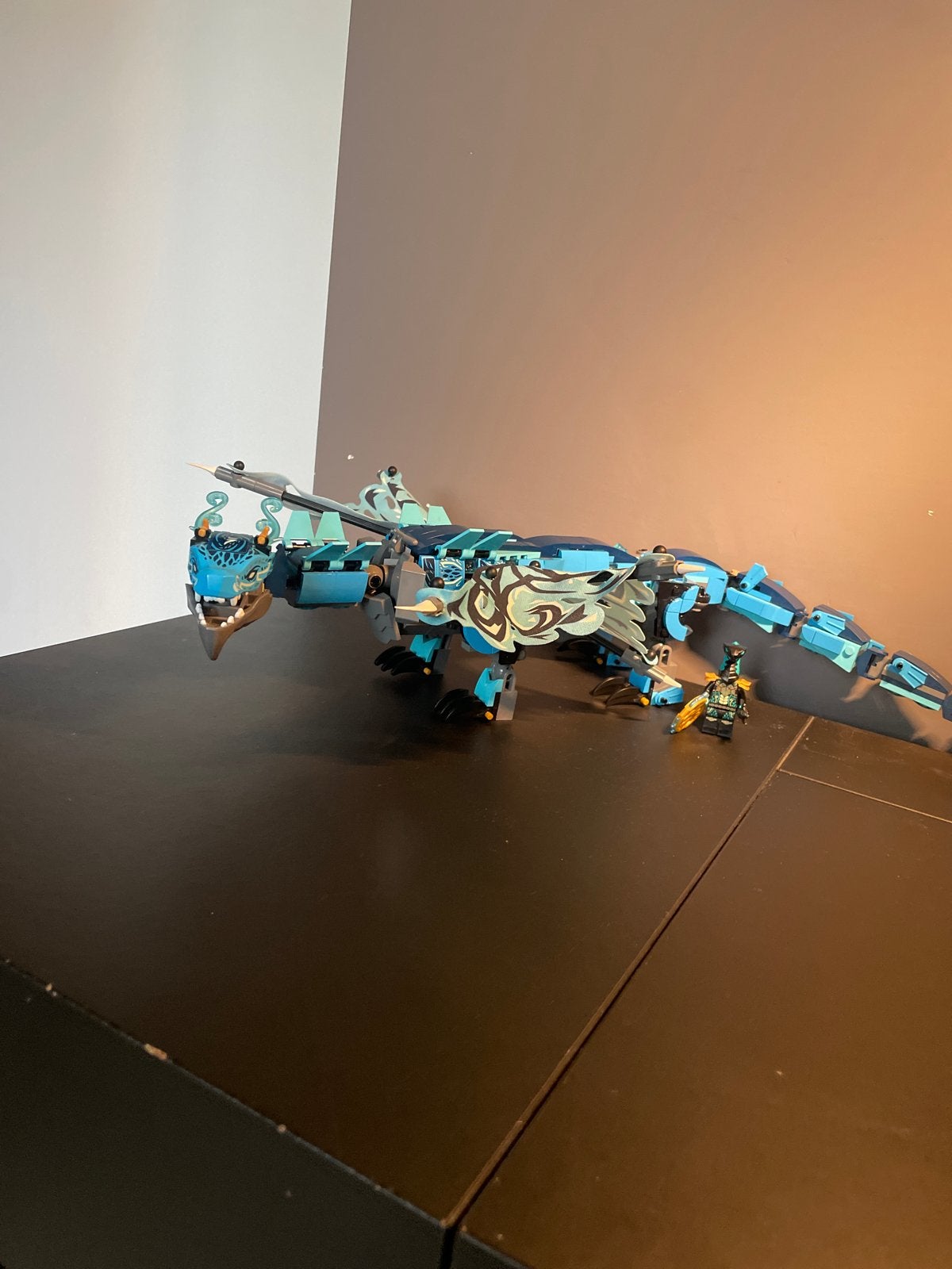LEGO Ninjago Waterdraak met Minifiguur 71754, Ophalen of Verzenden, Zo goed als nieuw, Overige merken