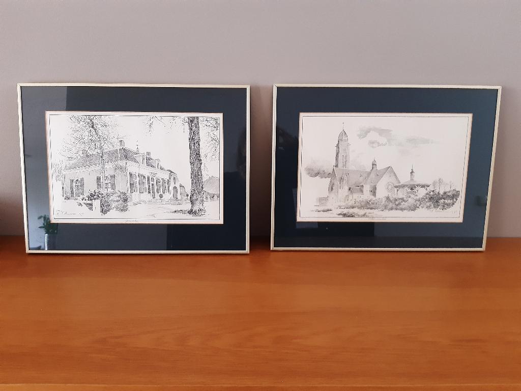 tekeningen Teteringen Hohmann, Ophalen of Verzenden