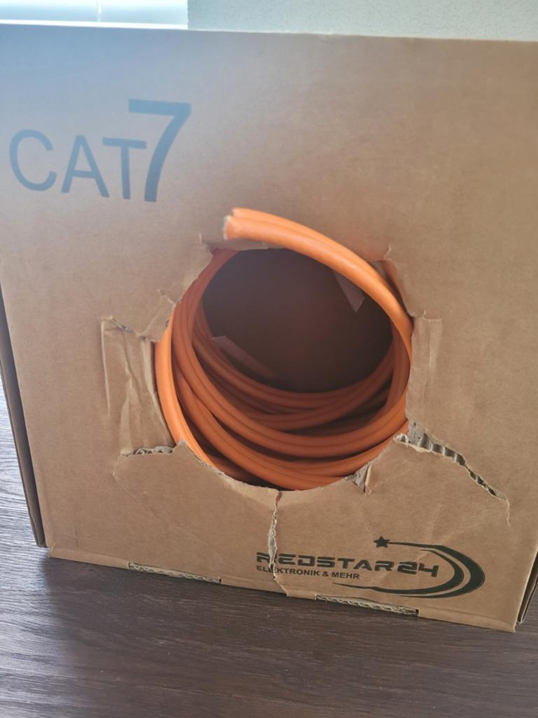 Cat 7 twinkabel, Computers en Software, Ophalen of Verzenden, Nieuw