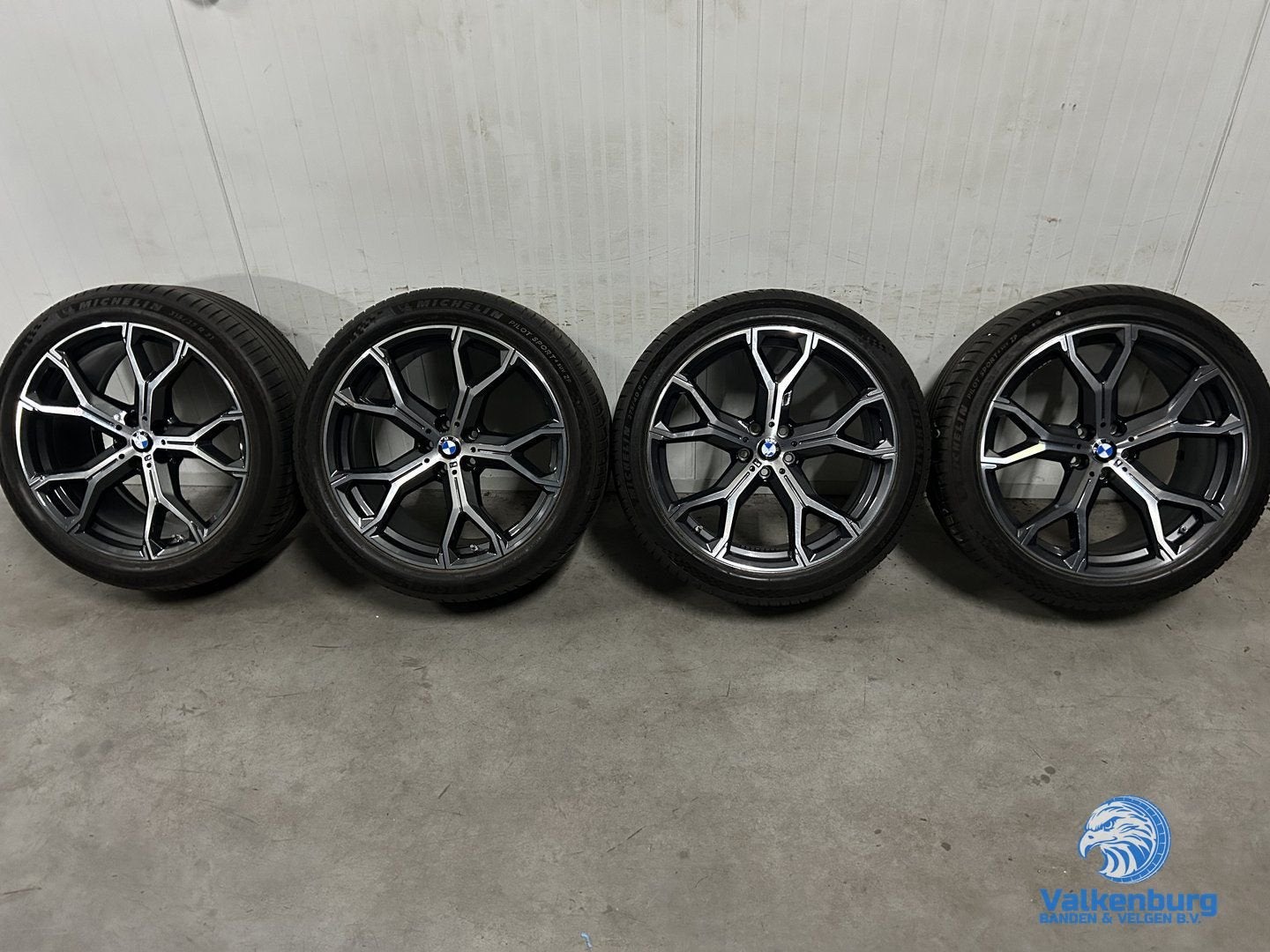 6-7mm! Originele BMW X5 X6 G05 G06 Style 741M 21 inch antrac, Auto-onderdelen, Banden en Velgen, Gebruikt, -, 275 mm, -