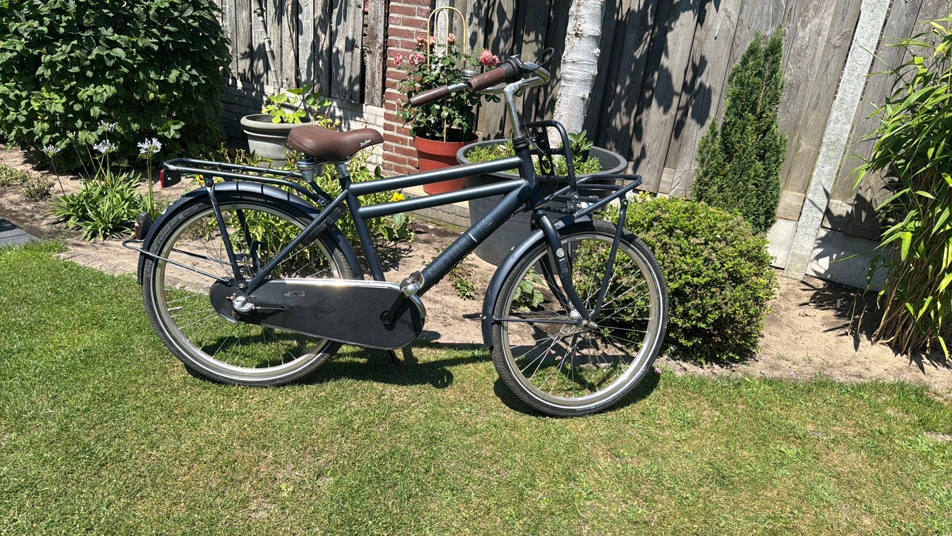 24inch Cortina Jongensfiets met 3 versnellingen, Ophalen of Verzenden, Zo goed als nieuw, Kinderkar