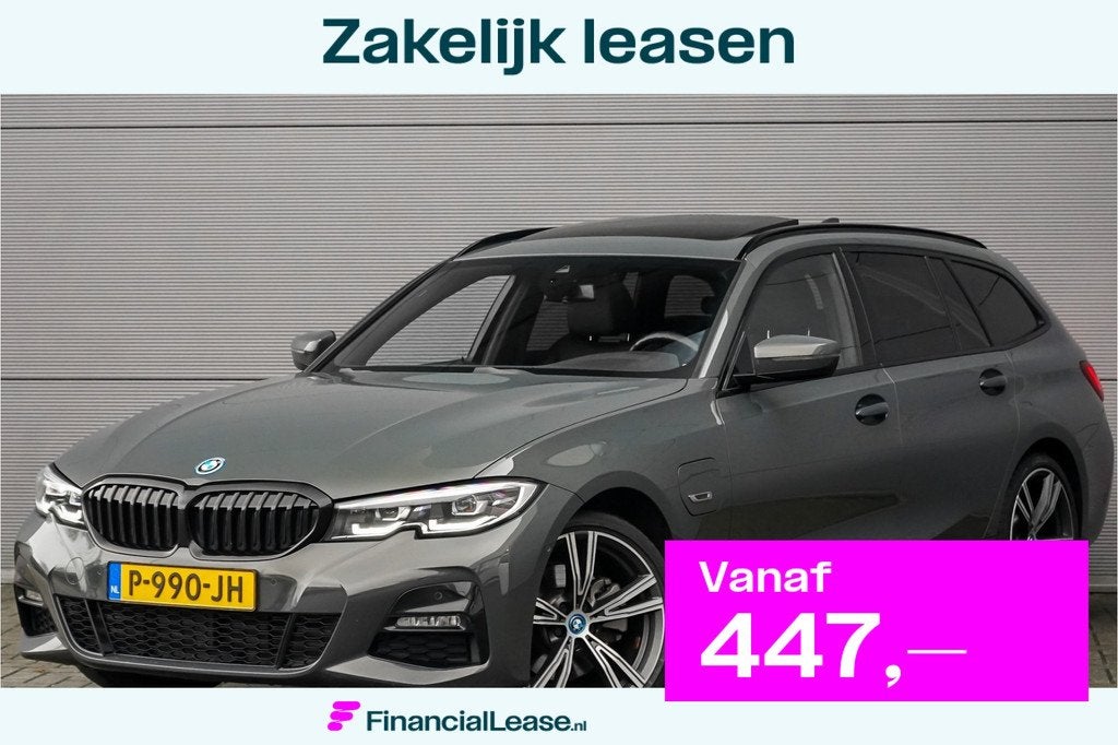 BMW 3 Serie Touring 320e M-Sport Dravitgrau Pano Leder Trekh, Automaat, Gebruikt, 4 cilinders, 71 km/l
