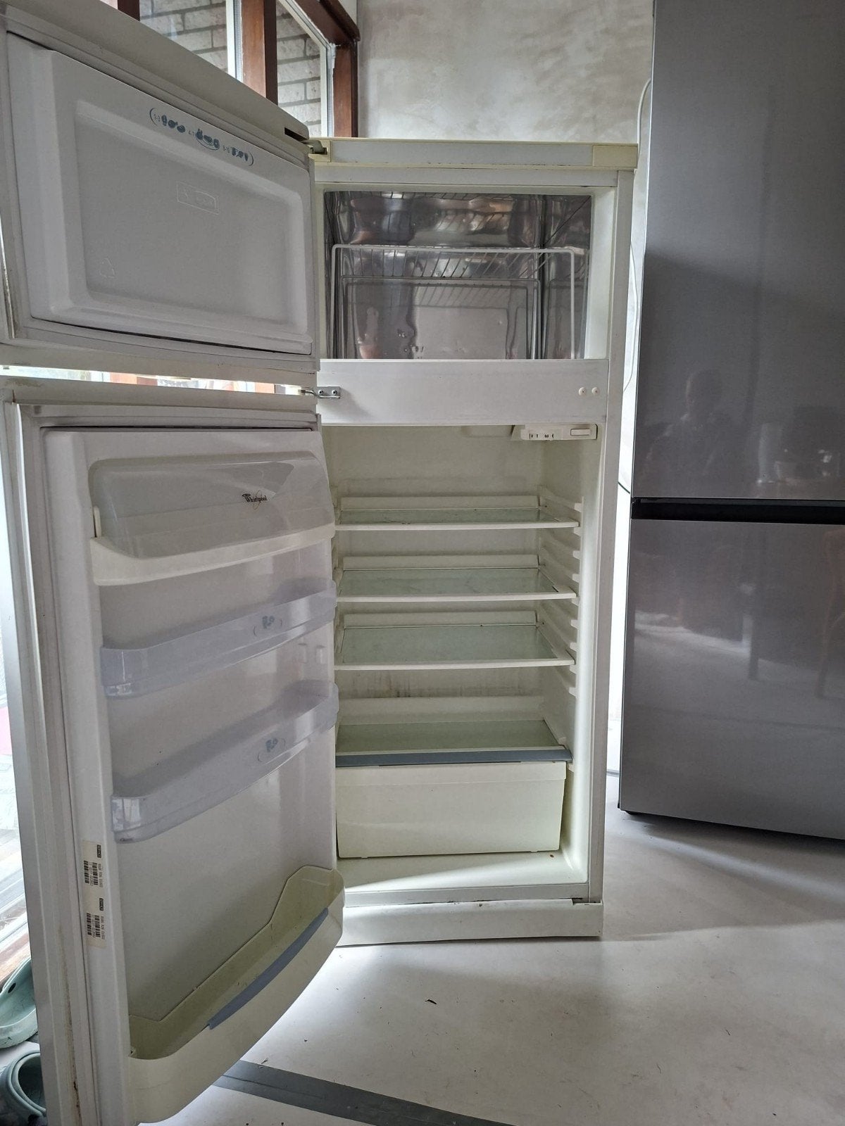 Whirlpool ARZ 936/H Koelkast met vriesvak A-klasse, Witgoed en Apparatuur, Ophalen, Gebruikt, 200 liter of meer, Energieklasse A of zuiniger