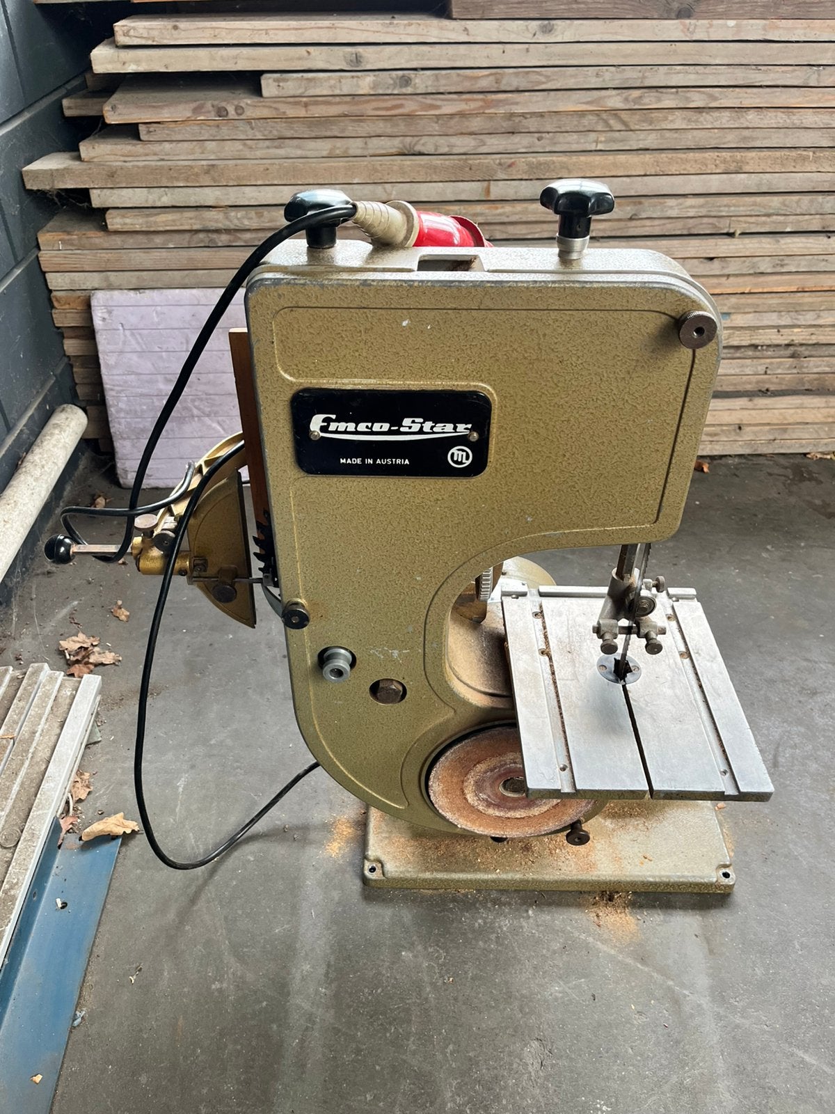 Emcostar combi machine, Ophalen of Verzenden, Gebruikt, 1200 watt of meer, 70 mm of meer