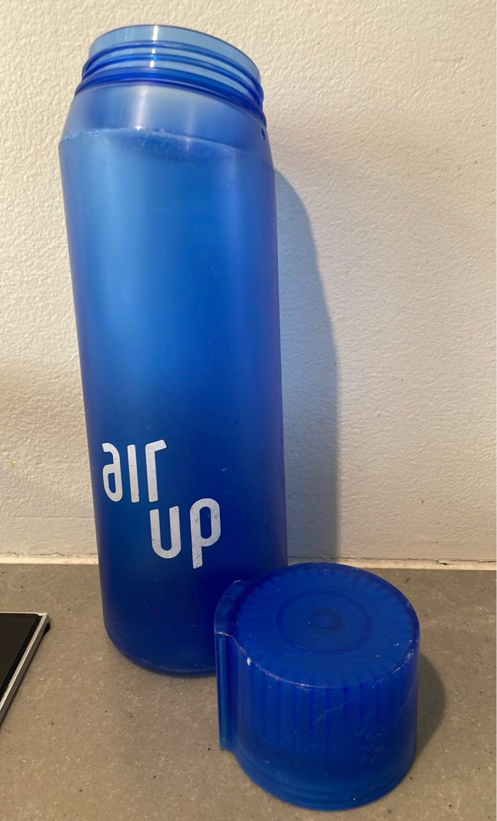 Air Up drinkfles - Blauw, Sport en Fitness, Ophalen of Verzenden, Gebruikt