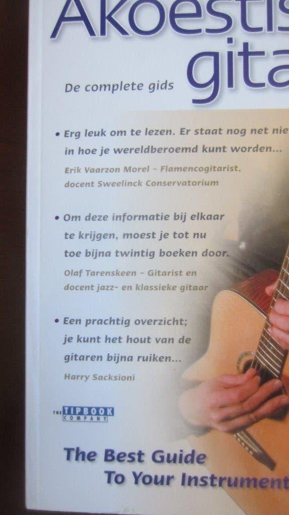 Tipboek,Akoestische gitaar, Ophalen of Verzenden, Zo goed als nieuw, Instrument