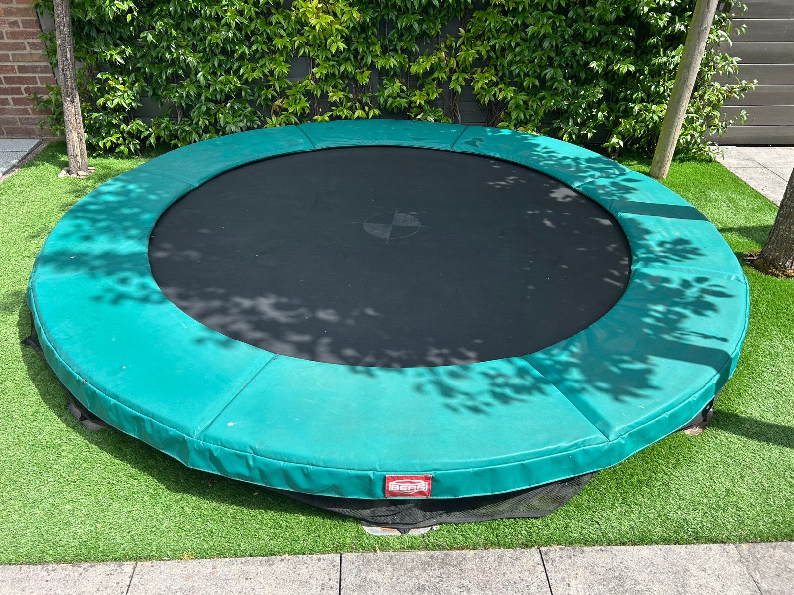 Zgan inground berg trampoline doorsnede 270, Kinderen en Baby's, Speelgoed | Buiten | Trampolines, Ophalen, Zo goed als nieuw