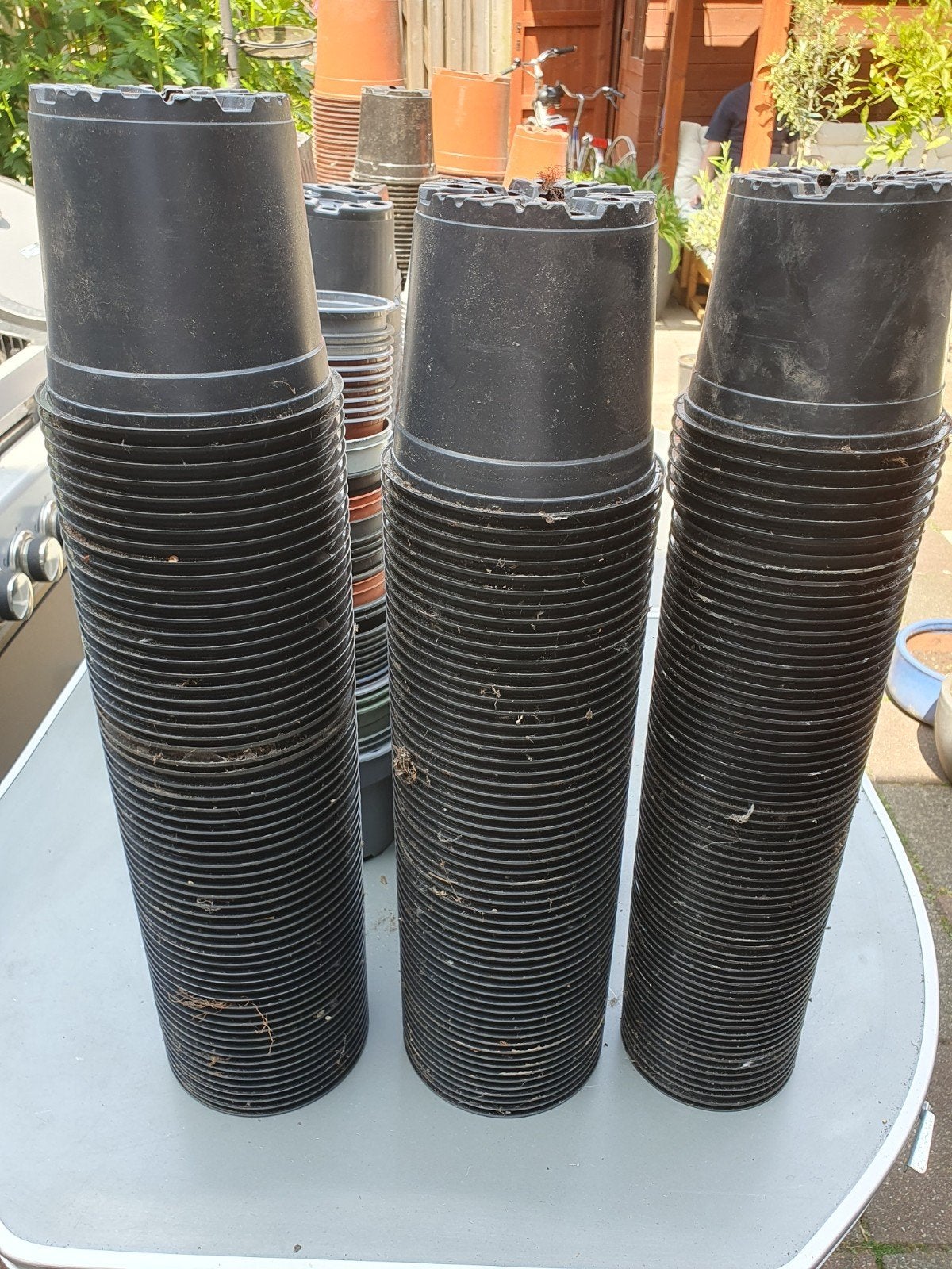 188 Plastic Plantenpotten Stekpot 12 cm & 14 cm - Moestuin, Tuin en Terras, Kweekspullen, Ophalen of Verzenden, Kweekbak