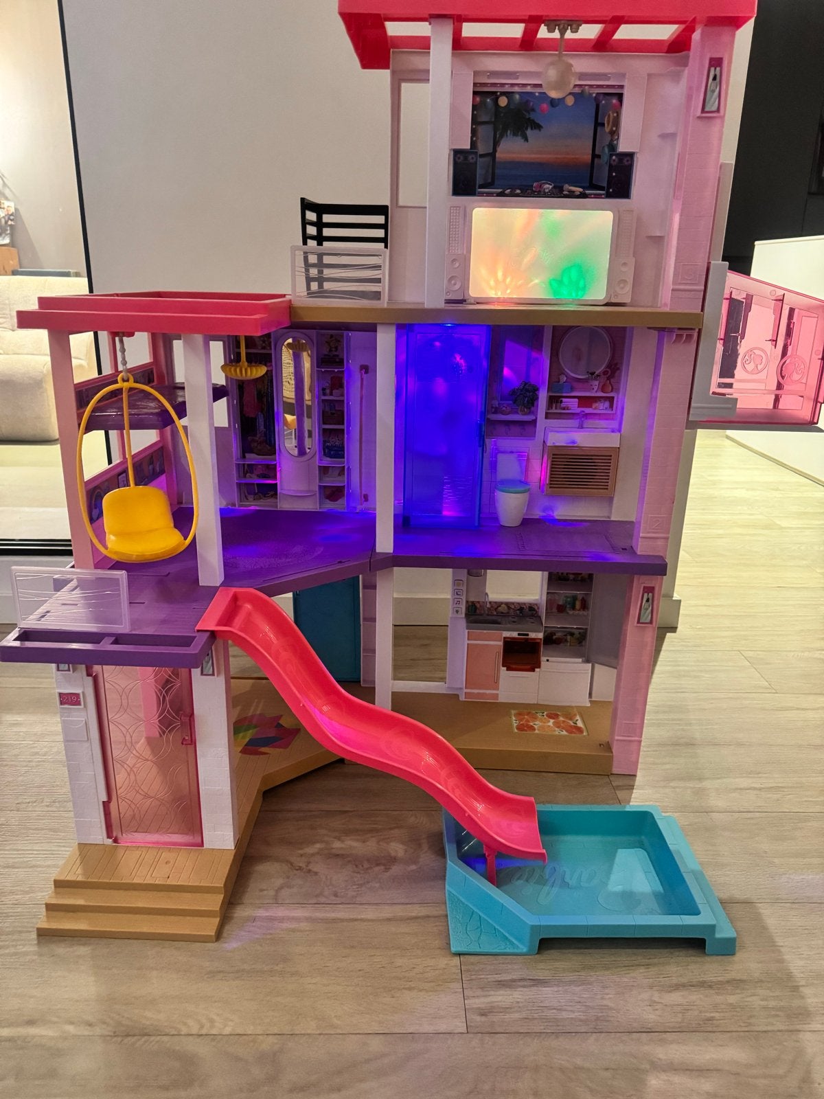 Groot Barbie Droomhuis (Zonder extra toebehoren), Ophalen, Gebruikt, Barbie