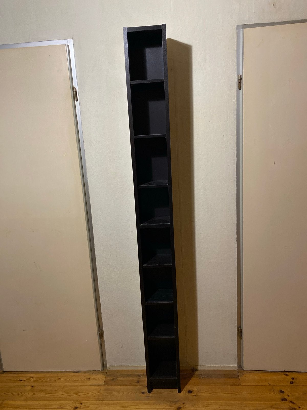 IKEA CD/DVD Kast - Zwart, Slank en Praktisch, Huis en Inrichting, Woonaccessoires | Cd- en Dvd-rekken, Ophalen, Gebruikt, 75 tot 150 discs
