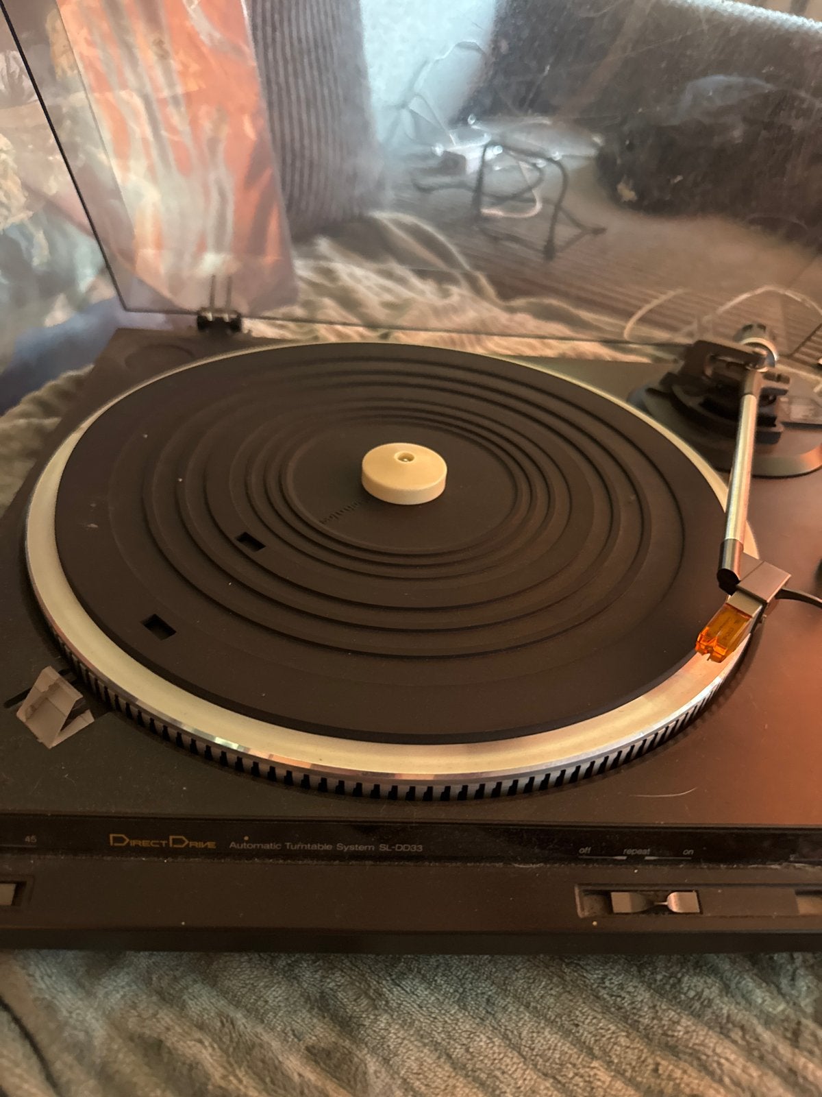 Technics SL-DD33 Direct Drive Automatische Platenspeler, Gebruikt, Automatisch, Ophalen of Verzenden, Platenspeler