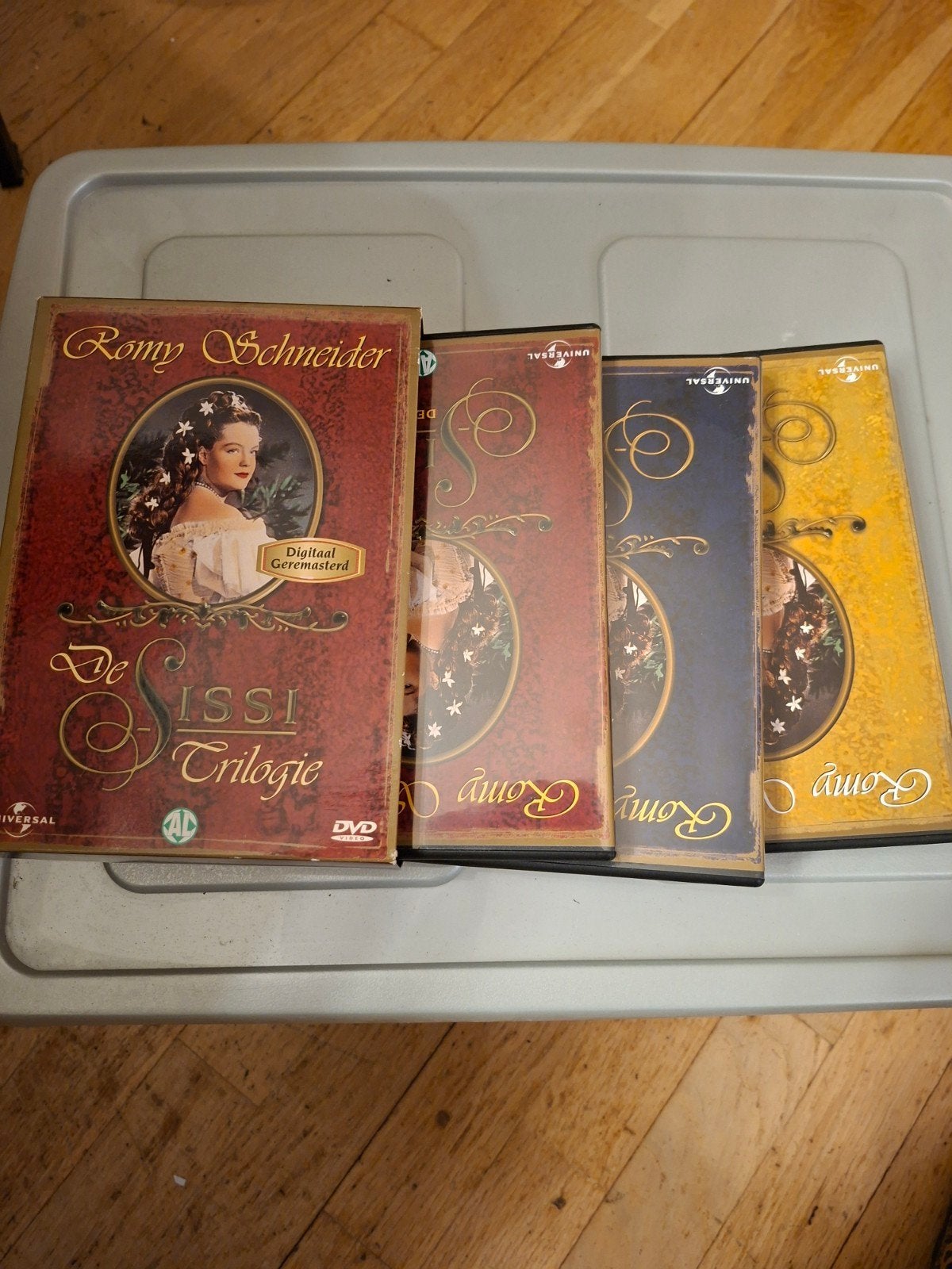 Sissi Trilogie DVD Boxset - Romy Schneider Klassieker, Nederlands, Duits, Ophalen of Verzenden, Zo goed als nieuw