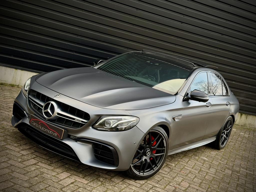 Mercedes-Benz E-Klasse AMG 63 S 4MATIC ED1 PANO|KUIP|HUD|360, Automaat, Gebruikt, Parkeerassistent, Sedan