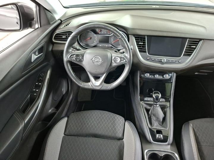 Opel Grandland X 1.2 Turbo Elegance 1e-Eig. & Dealer-Onderh, Auto's, 12 maanden, Stof, Gebruikt, 1199 cc