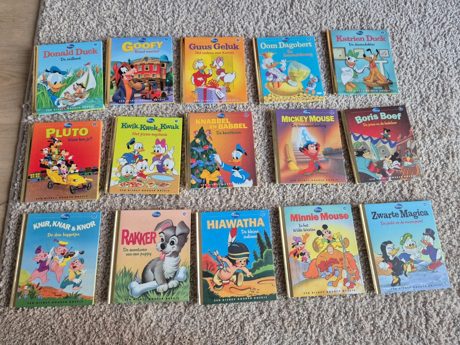 15  Disney gouden boekjes zgan mooi voor de vakantie, Ophalen of Verzenden, Gelezen, 3 tot 4 jaar
