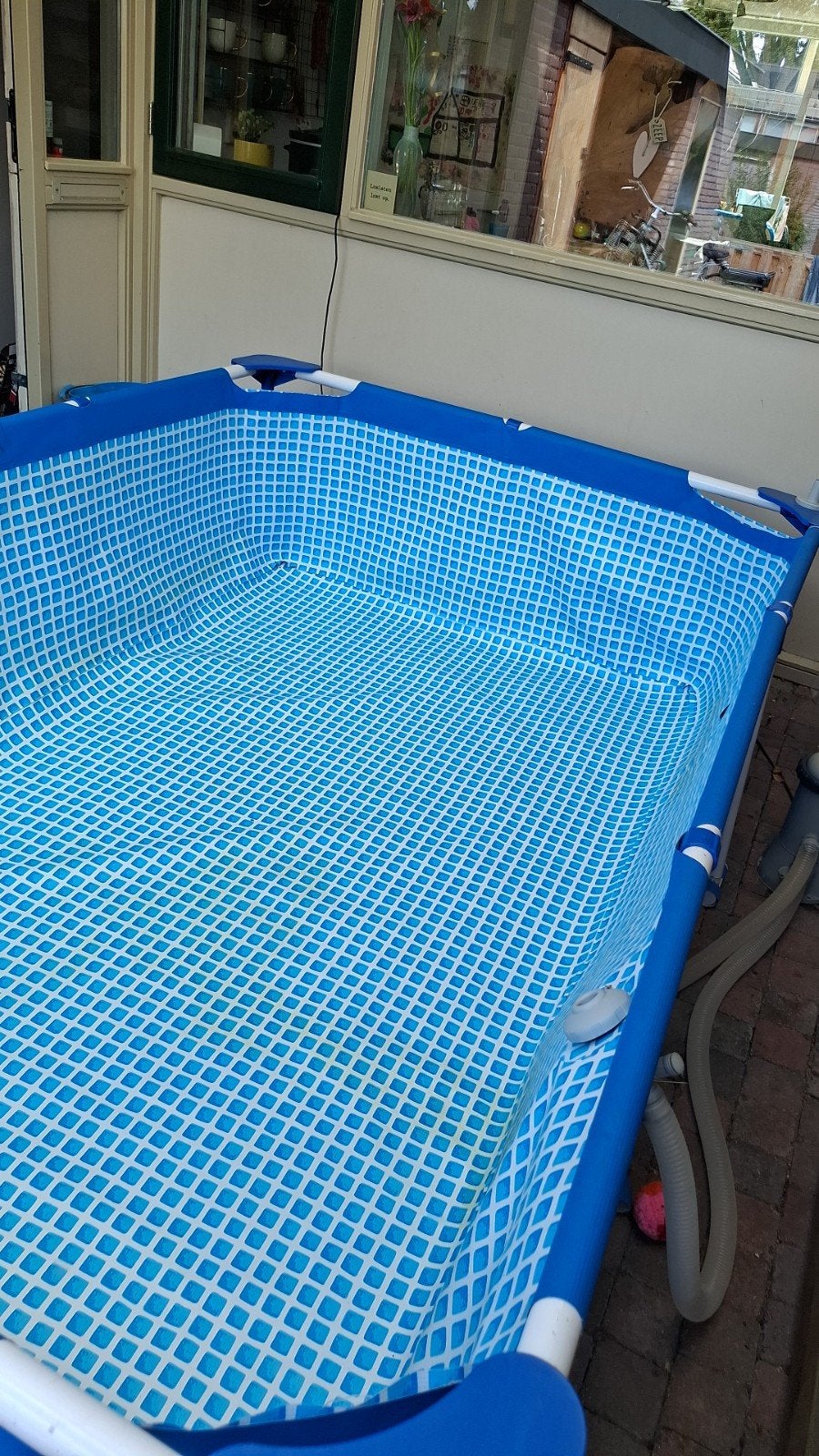 Intex Zwembad 2.60x1.60x0.65m met pomp en acc.essoires, Tuin en Terras, Ophalen, Gebruikt, Minder dan 80 cm, Minder dan 200 cm
