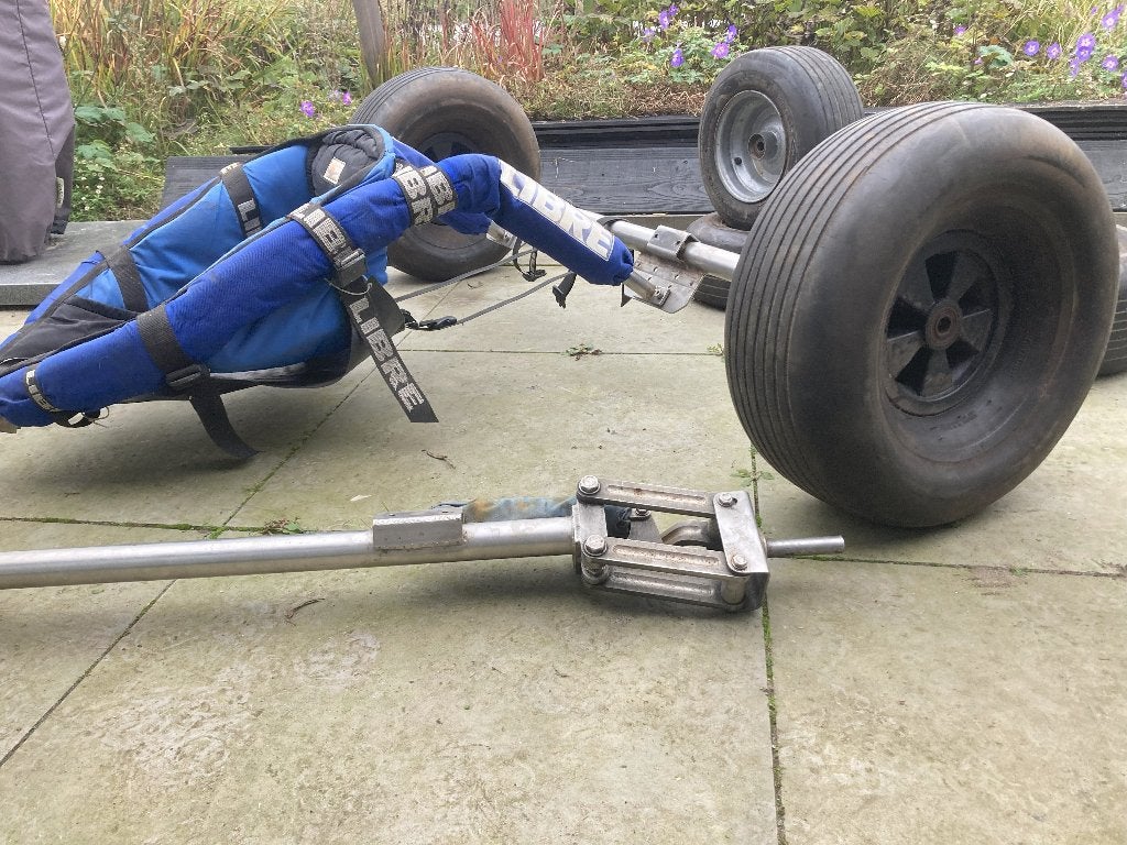 3 stuks bigfoot kite buggy wielen / banden, Ophalen, Gebruikt, Toebehoren