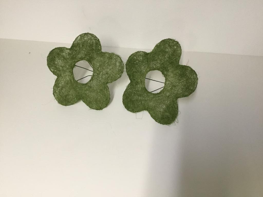 Bloemschikken accessoires, Groen, Overige typen, Zo goed als nieuw, Kunststof