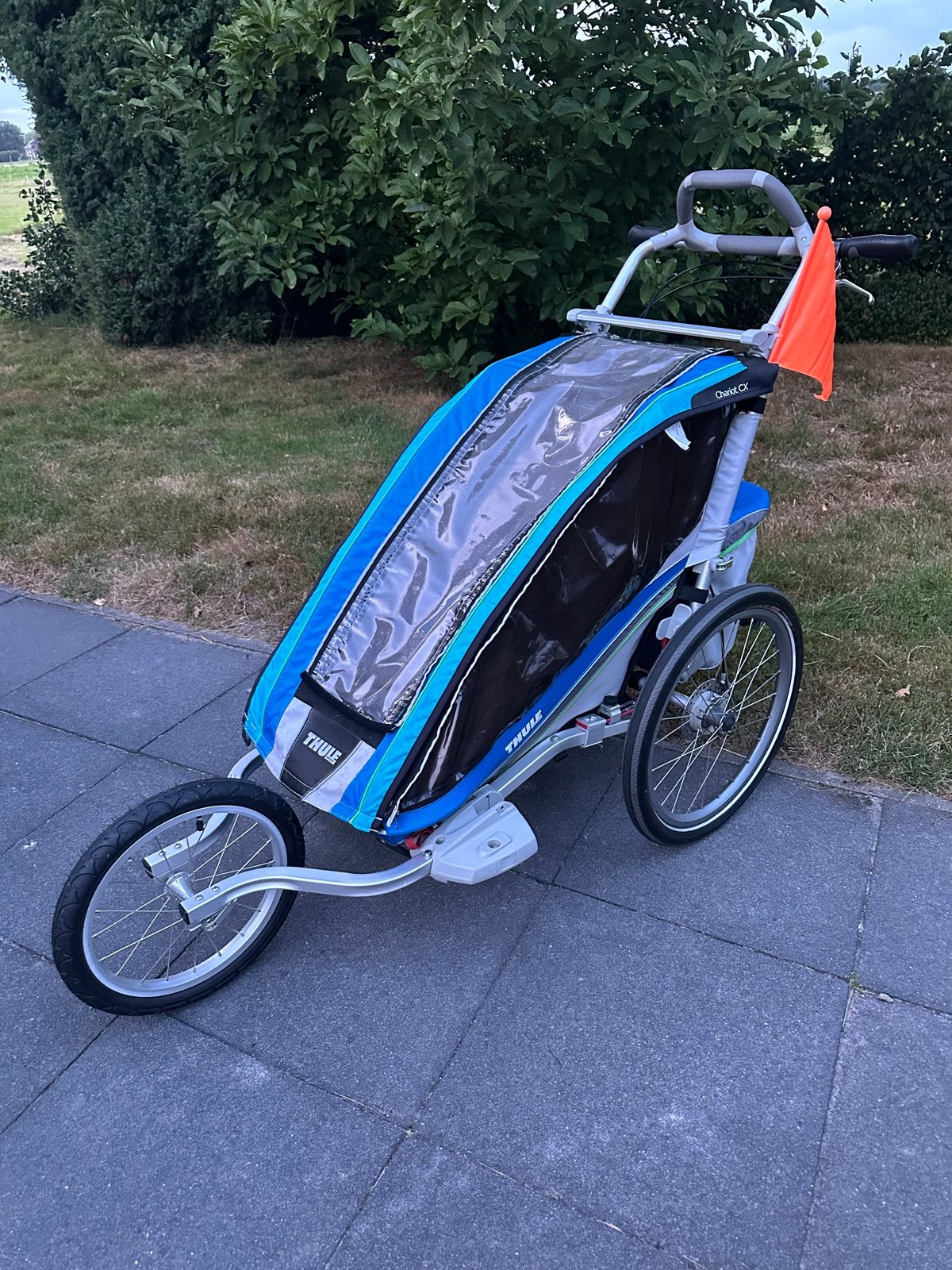 Thule Chariot CX 1 - Kinderkar voor 1 persoon, Ophalen, Gebruikt, Vering, 20 tot 40 kg