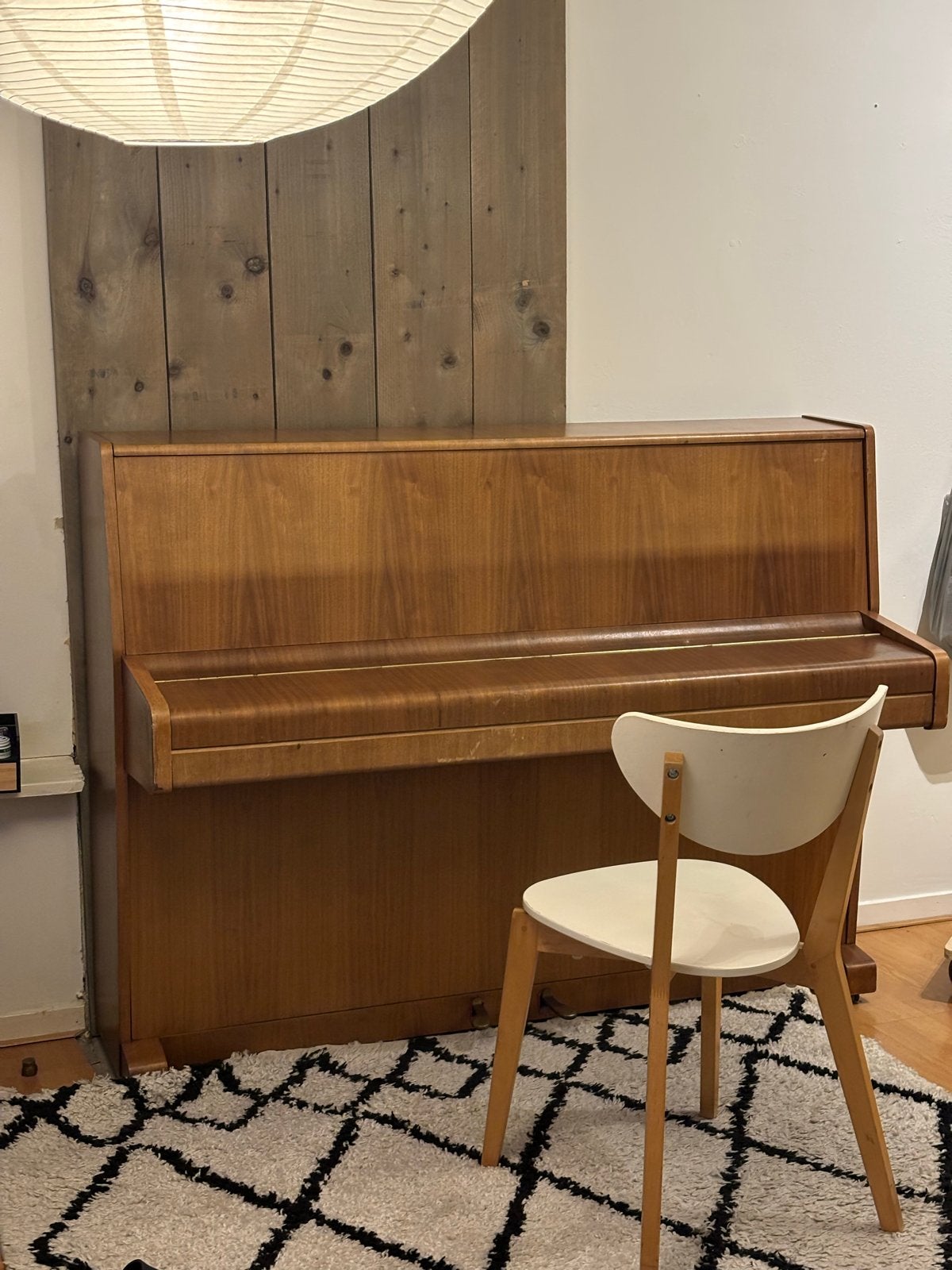 Lindbergh Piano - H.P. Steenbuis B.V. Groningen, Muziek en Instrumenten, Piano's, Ophalen of Verzenden, Gebruikt, Bruin, Piano