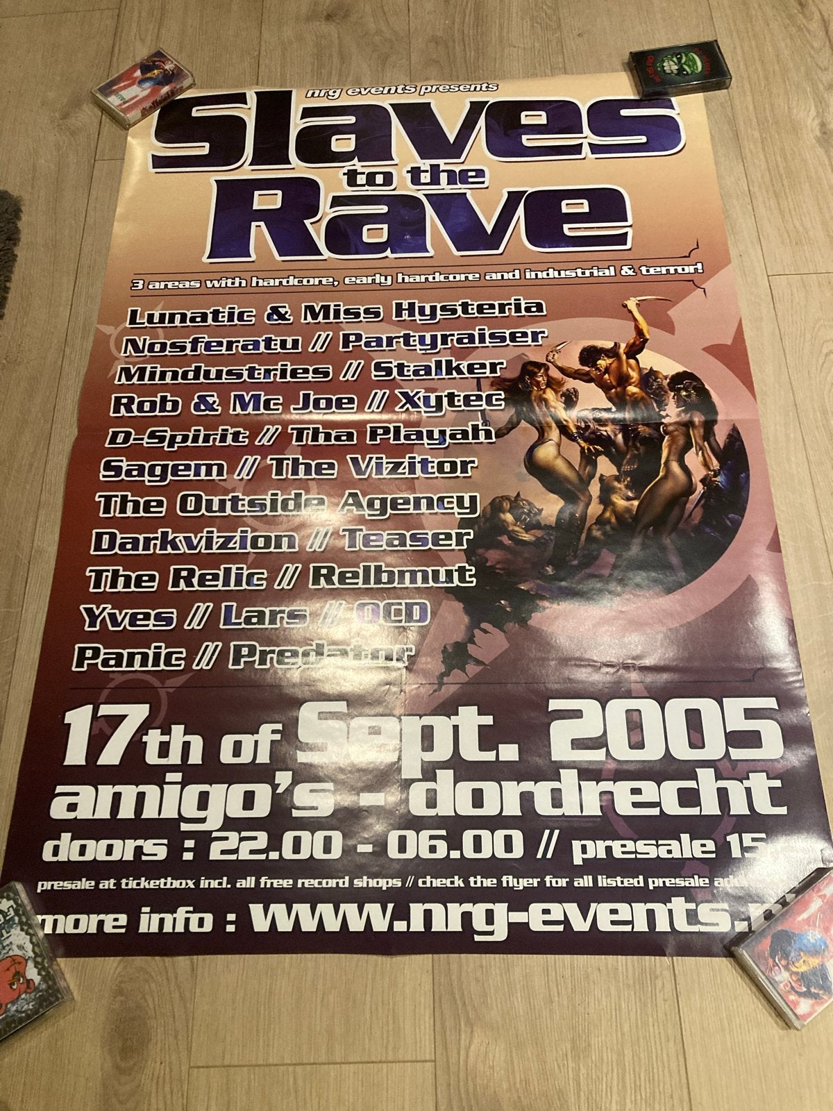 Poster: Slave to the Rave Hardcore Gabber, Tickets en Kaartjes