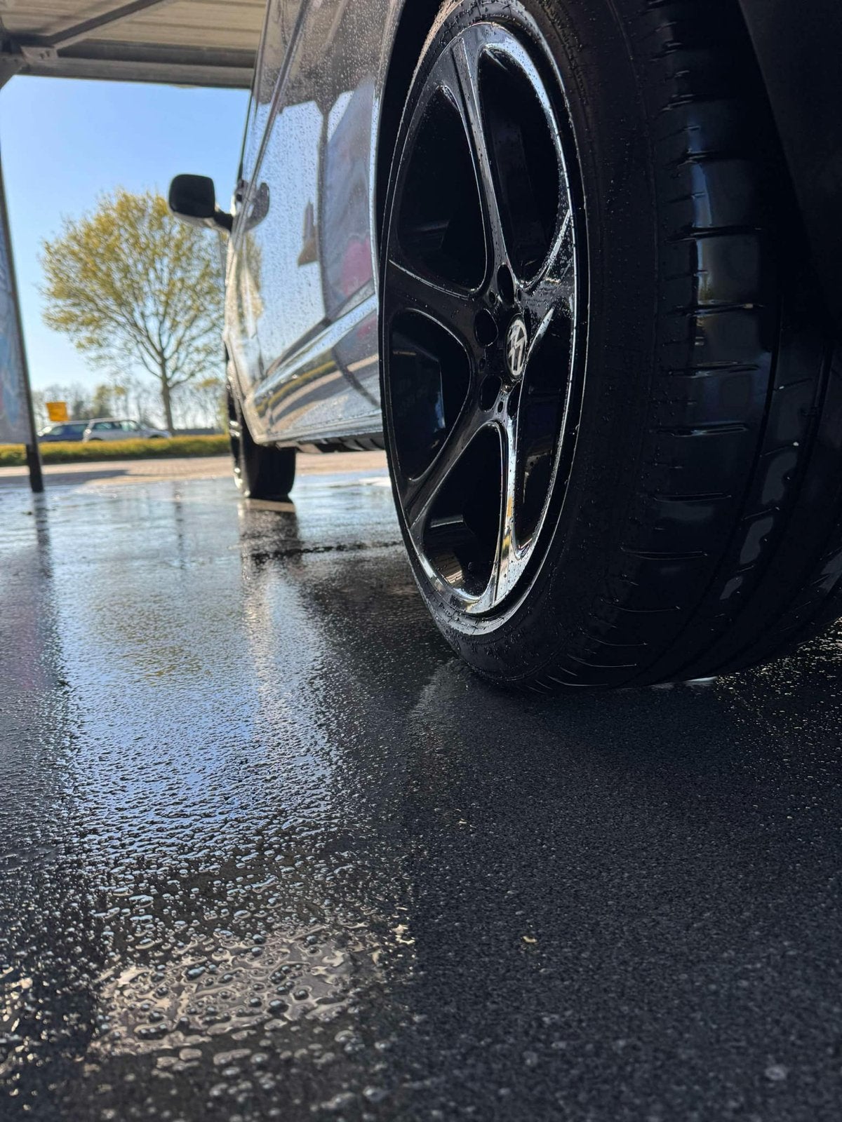 20 inch Velgen 5x112 met banden (één band defect), Ophalen, Gebruikt, 20 inch, Banden en Velgen