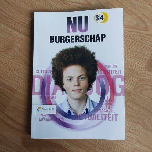 NU Burgerschap 3/4 leerwerkboek,9789001878566, Boeken, Ophalen of Verzenden, Zo goed als nieuw, Overige niveaus, Maatschappijleer