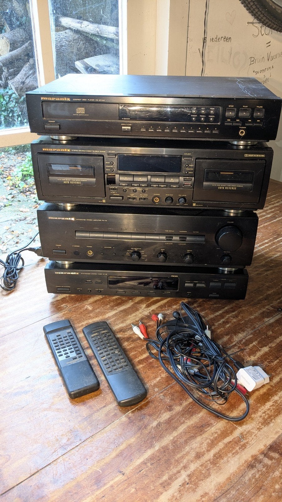 Marantz stereo set, Gebruikt, Losse componenten, Speakers, Ophalen