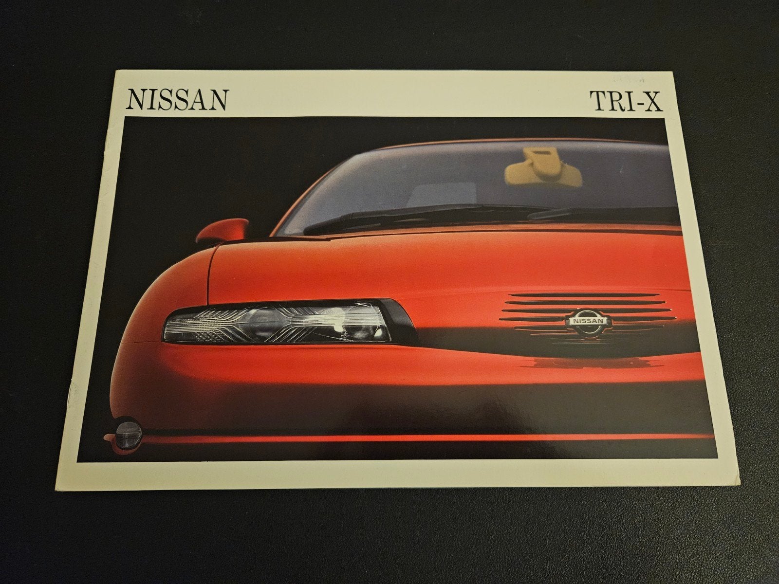 Brochure Nissan TRI-X Concept 1991, Boeken, Auto's | Folders en Tijdschriften, Ophalen of Verzenden, Zo goed als nieuw, Nissan