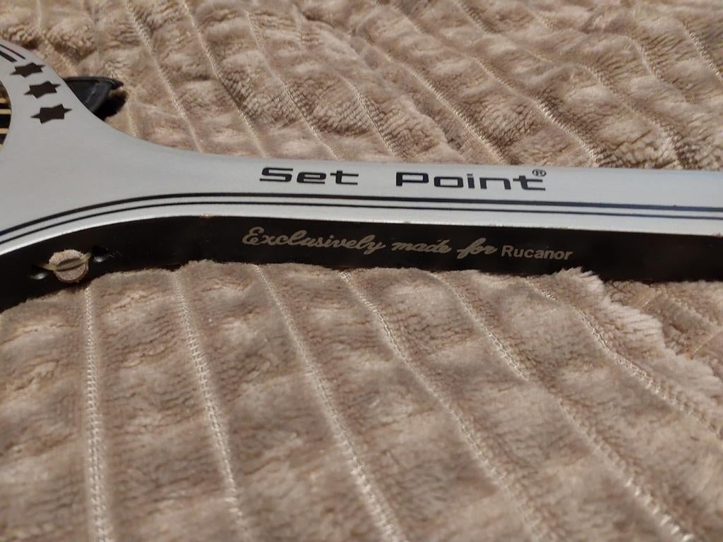 Vintage Set Point Tennisracket - Exclusief voor Rucanor, Ophalen, Gebruikt, Racket, Overige merken