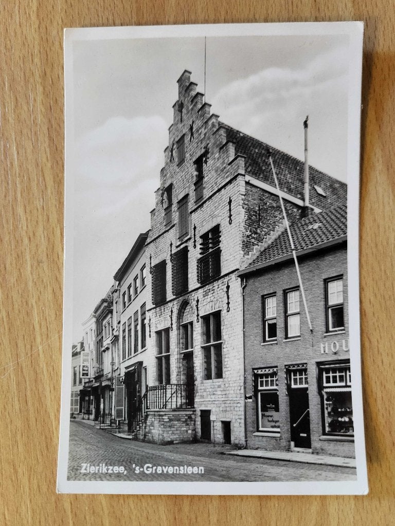 ansicht Zierikzee Gravenstein, Ophalen of Verzenden, Voor 1920, Zeeland