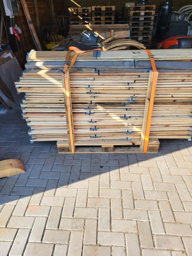 palletranden 120x80, Minder dan 30 cm, 100 cm of meer, Ophalen of Verzenden, Zo goed als nieuw