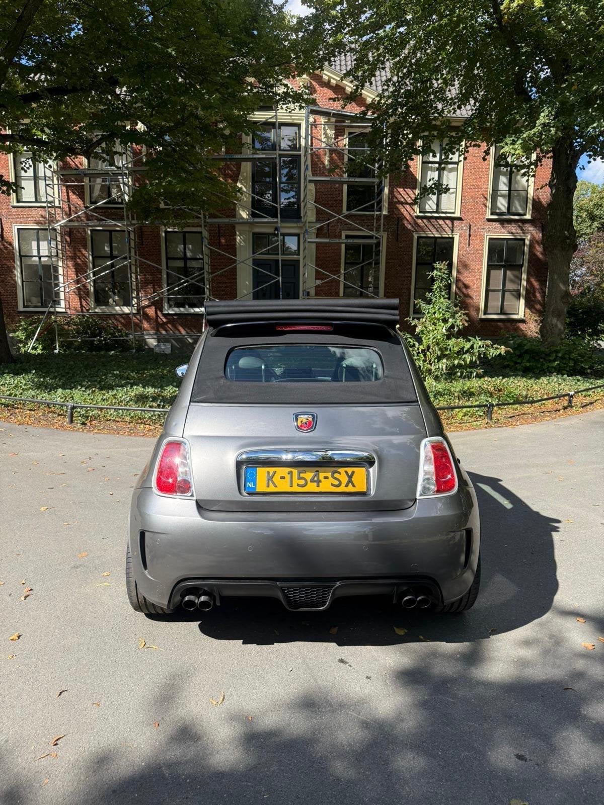 Fiat 500 1.4 T-jet Abarth C 103KW AUT 2012 Competitione., 15 km/l, 4 cilinders, 49 €/maand, Leder