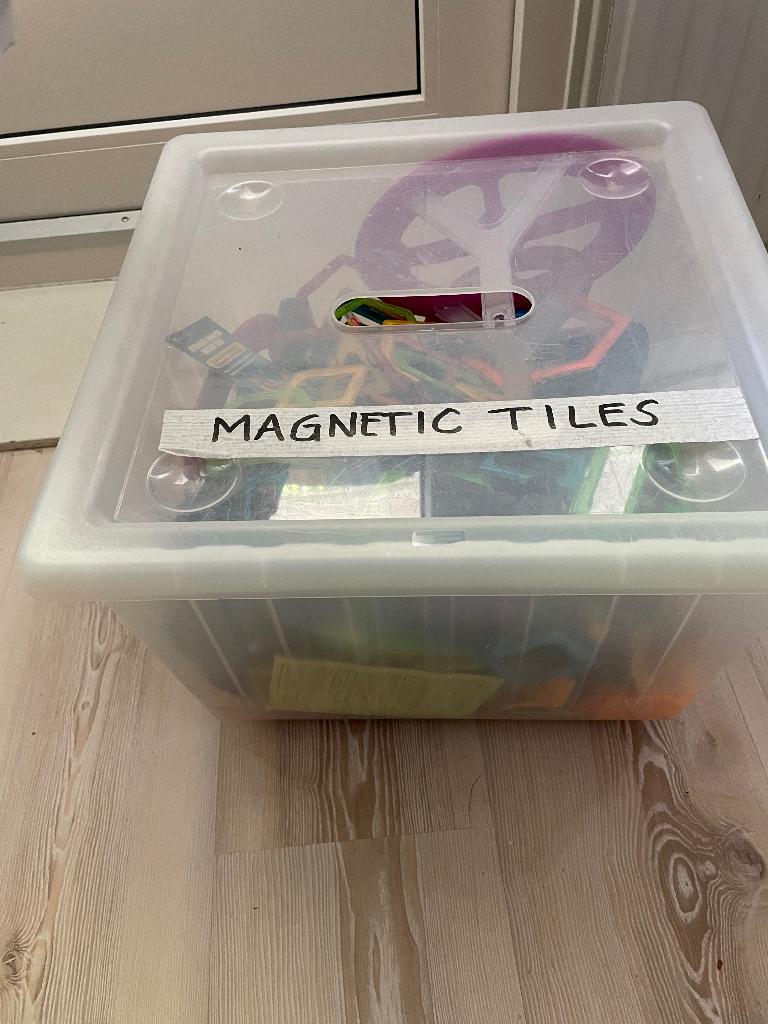 Magnetische Tegels, Ophalen, Gebruikt, Bouwen
