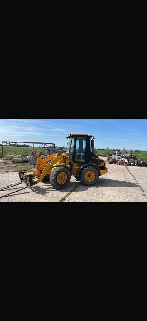 Jcb 407 zx shovel 5 ton met kenteken wiel ladder loader, Ophalen, Overige typen