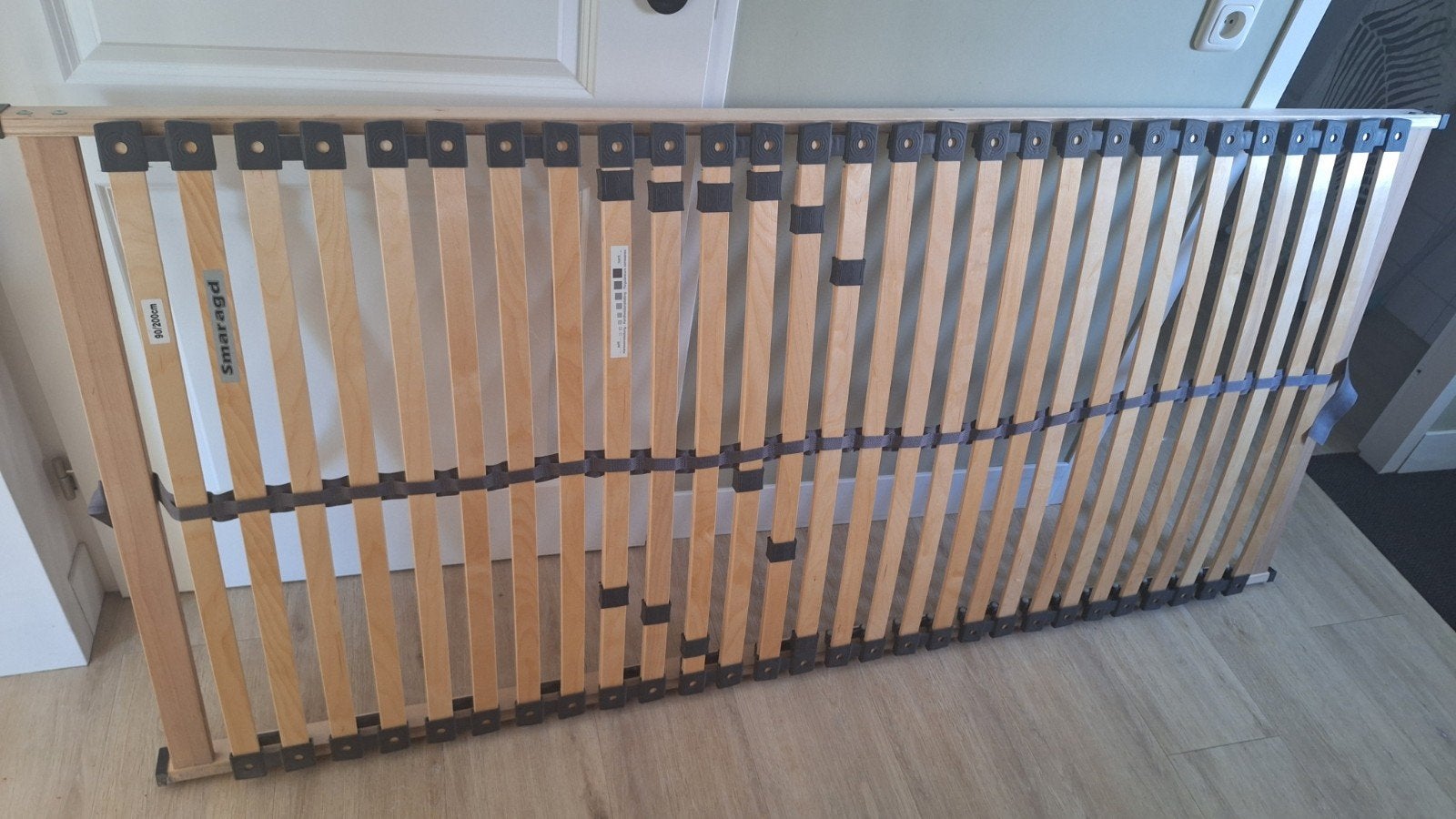 Lattenbodem 90x200, Huis en Inrichting, Ophalen, 90 cm, Eenpersoons, Zo goed als nieuw