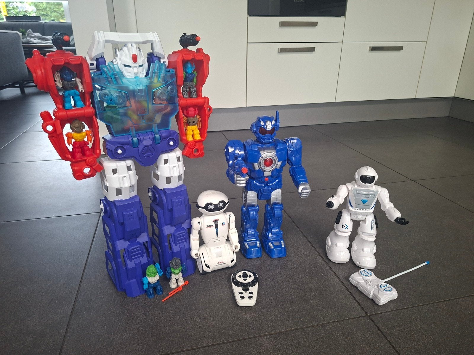 Set met verschillende robots, Ophalen of Verzenden, Gebruikt, Jongen of Meisje