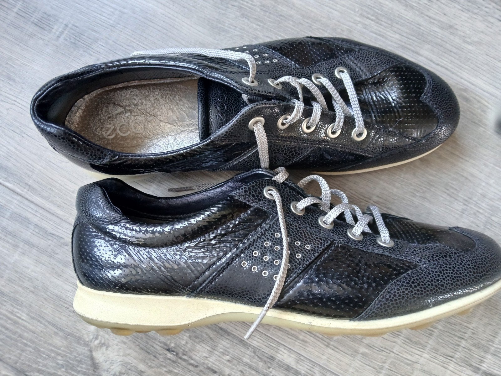 Ecco 41, Kleding | Dames, Schoenen, Ophalen of Verzenden, Zo goed als nieuw, Zwart, Sneakers of Gympen
