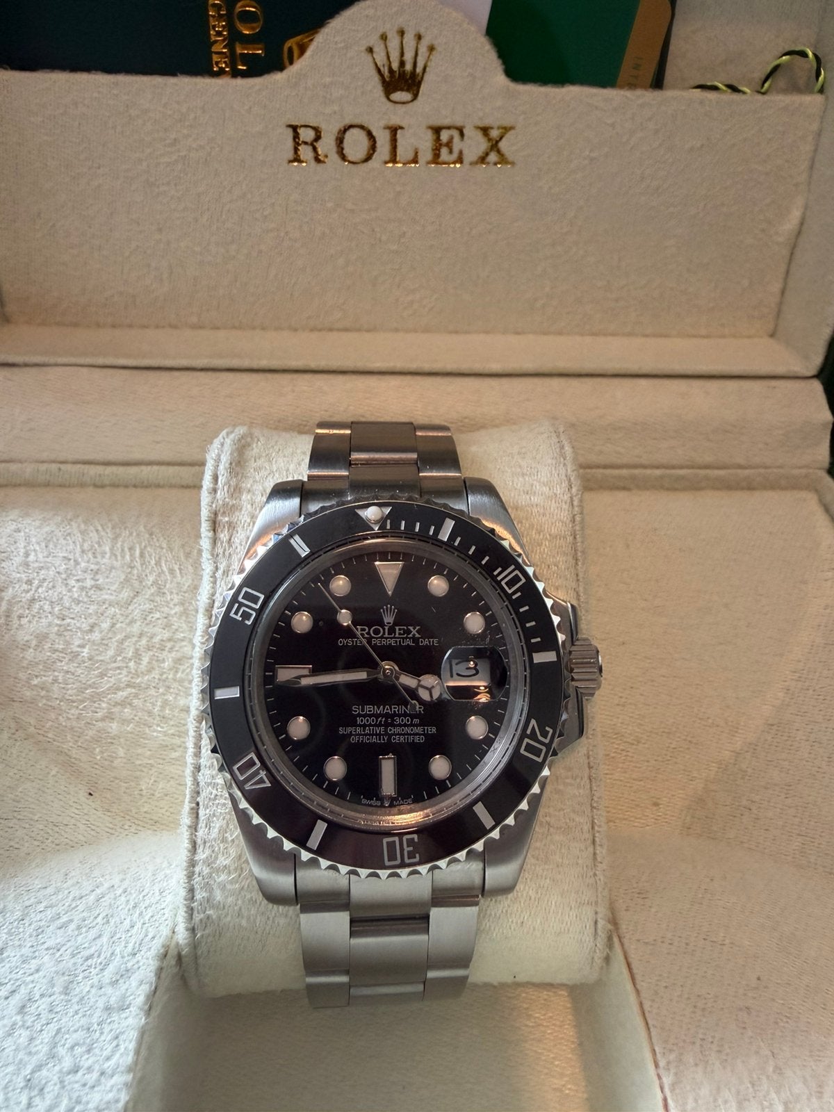 Rolex submariner, Sieraden, Tassen en Uiterlijk, Horloges | Heren, Verzenden, Zo goed als nieuw, Staal, Rolex