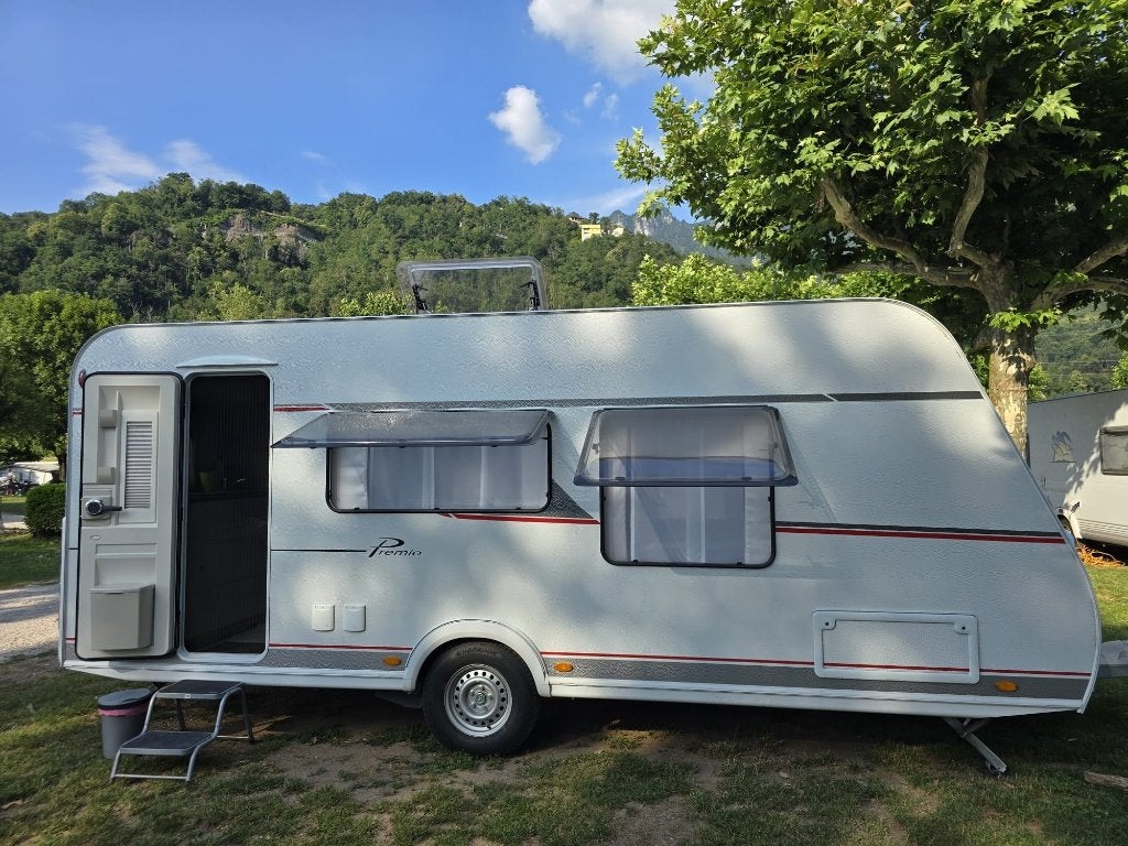 Caravan Bürstner Premio 470 TS – BJ2022, Treinzit, Tot en met 3, Particulier, Bürstner