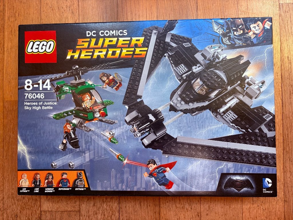 Lego 76046 Heroes of Justice Luchtduel NIEUW, Lego, Overige thema's, Complete set, Compleet