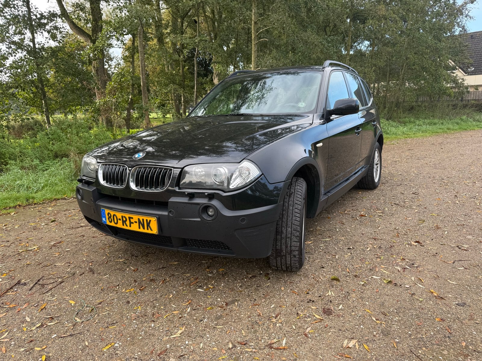 PRIJSVERLAGING! BMW X3 3.0 I AUT 2005 Zwart, Automaat, 2000 kg, Zwart, Vierwielaandrijving