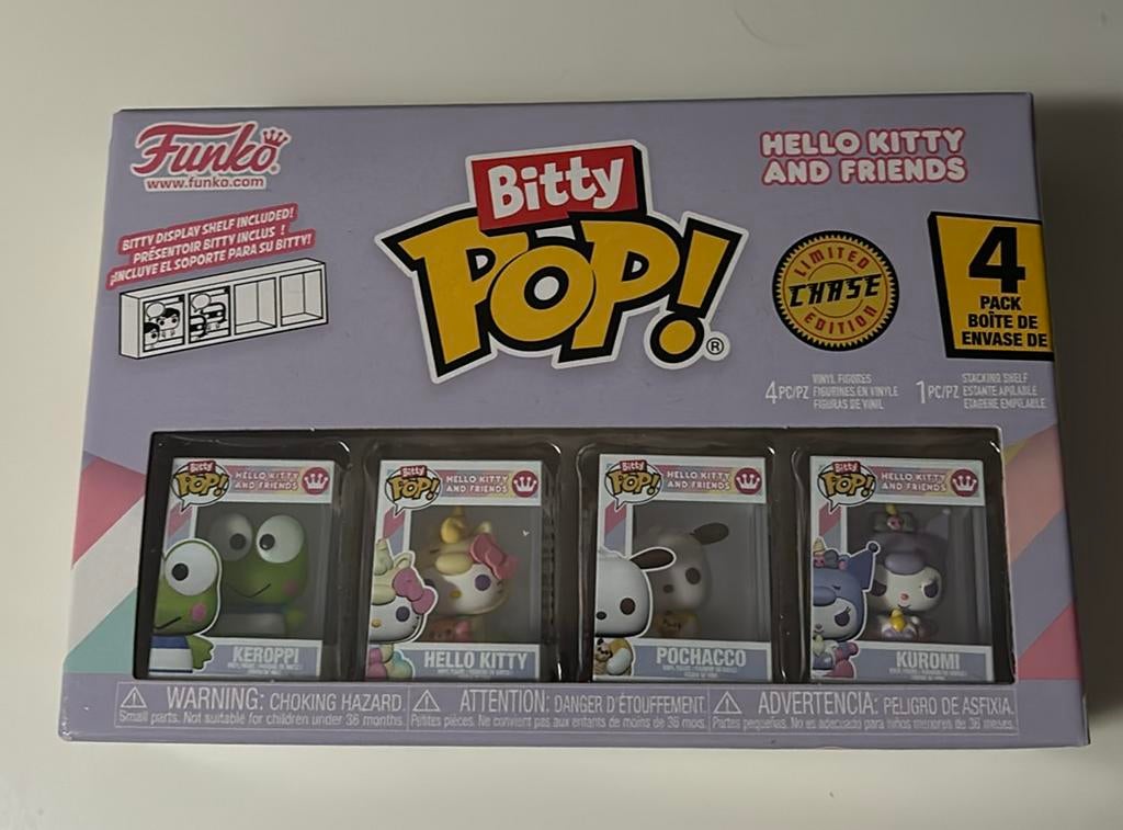 Funko Bitty Pop Hello Kitty and friends Kuromi Pochacco., Ophalen, Nieuw