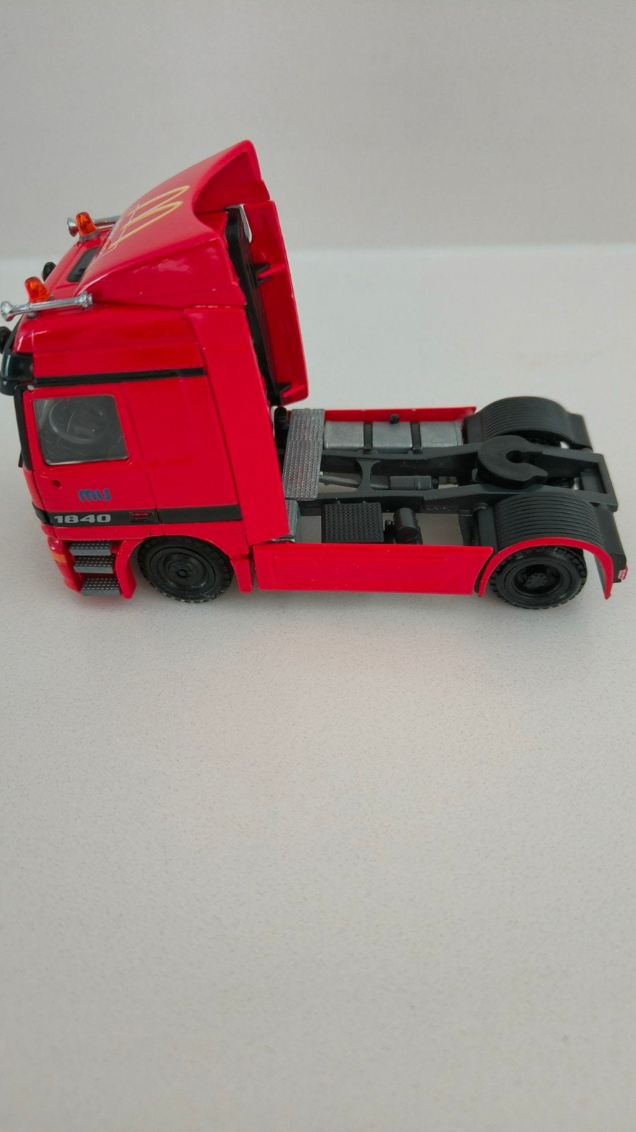 Tekno Mercedes Actros McDonalds, Ophalen of Verzenden, Zo goed als nieuw, Bus of Vrachtwagen, Tekno